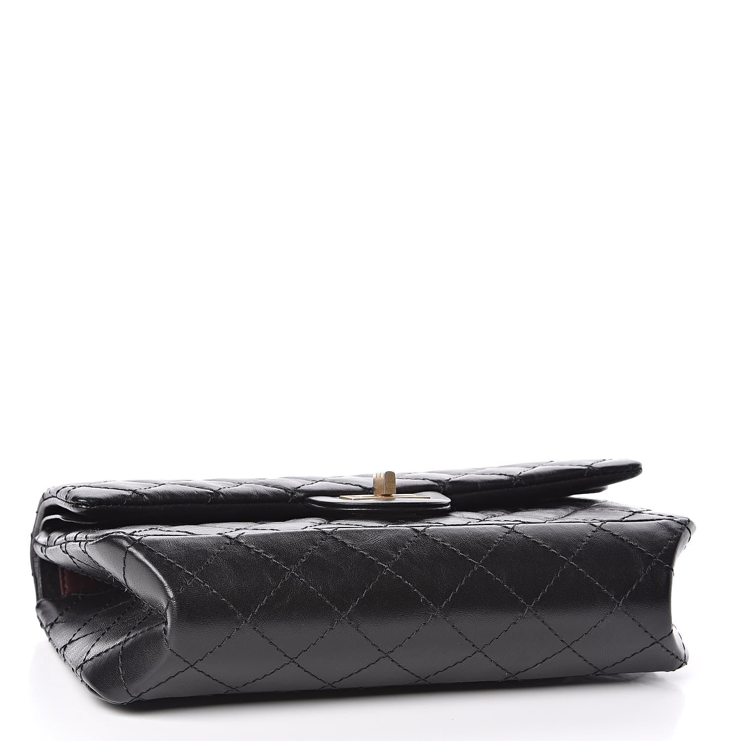 Chanel Aged Calfskin Quilted 2.55 Reissue 225 Flap Black 5 of 12