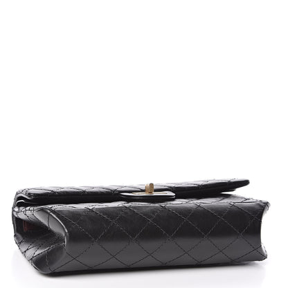 Chanel Aged Calfskin Quilted 2.55 Reissue 225 Flap Black 5 of 12