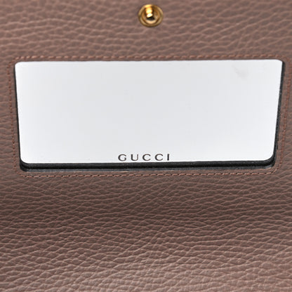 Gucci Calfskin Mini GG Marmont Chain Wallet Porcelain Rose 5 of 5