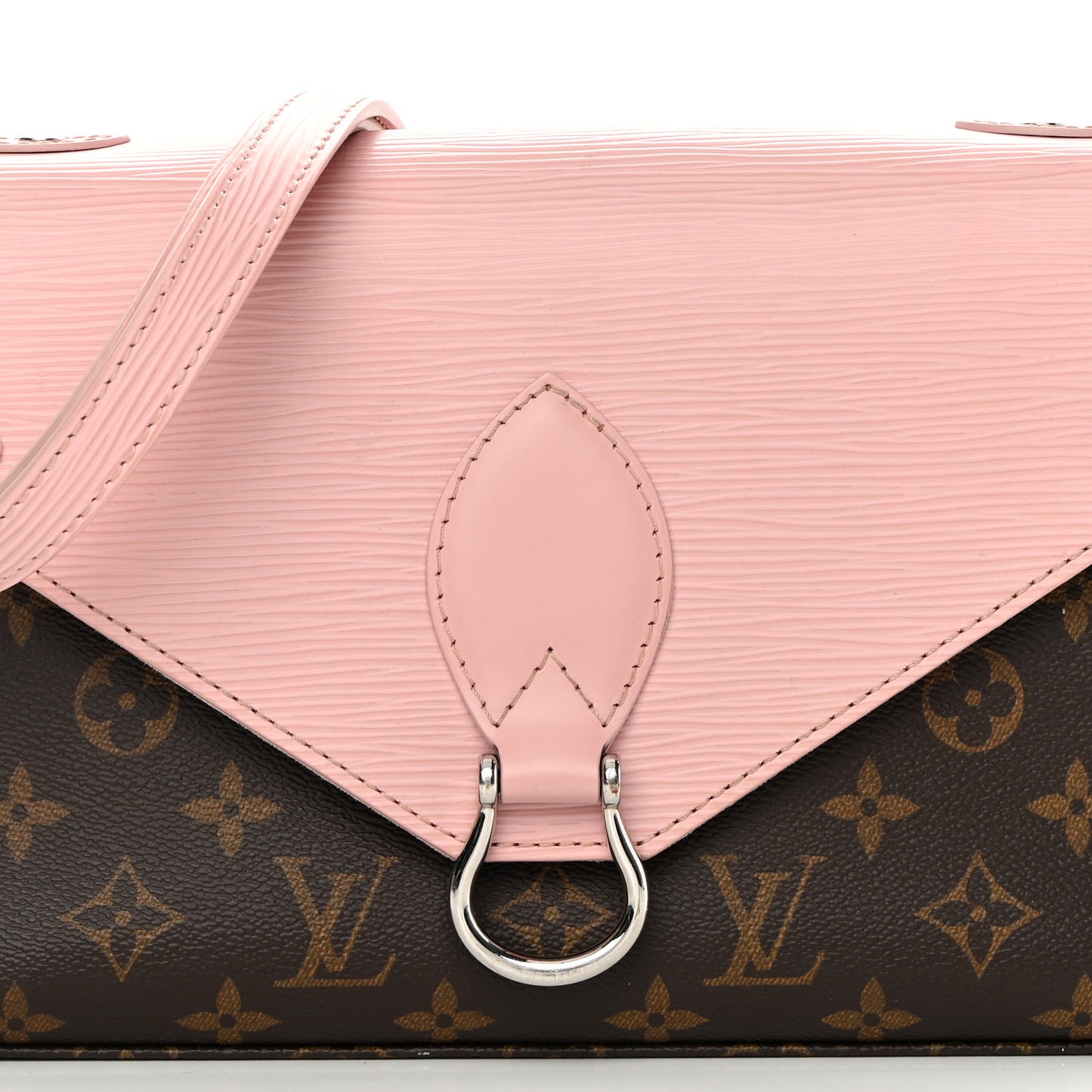 Monogram Epi Saint Michel Rose Ballerine