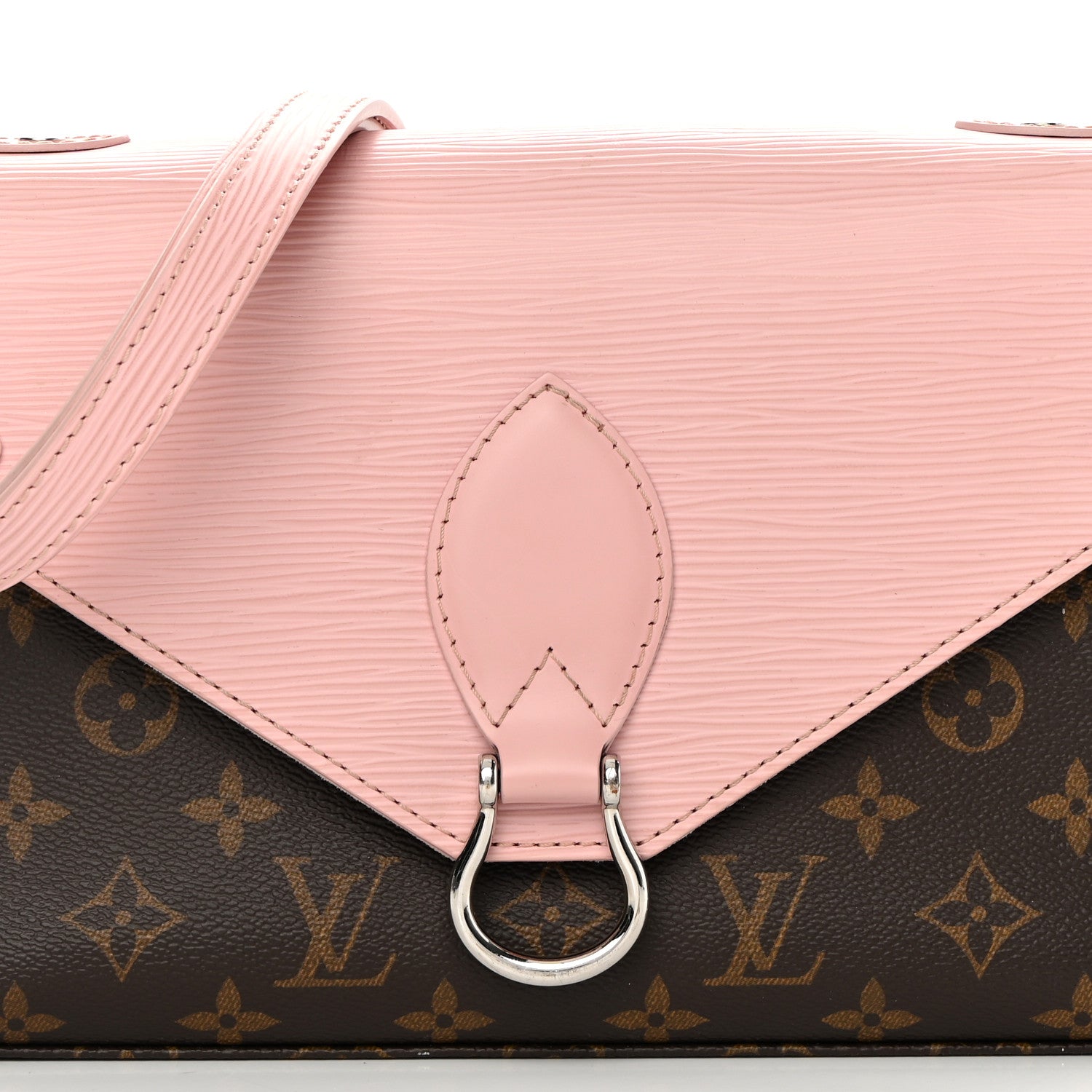 Louis Vuitton Monogram Epi Saint Michel Rose Ballerine 10 of 17
