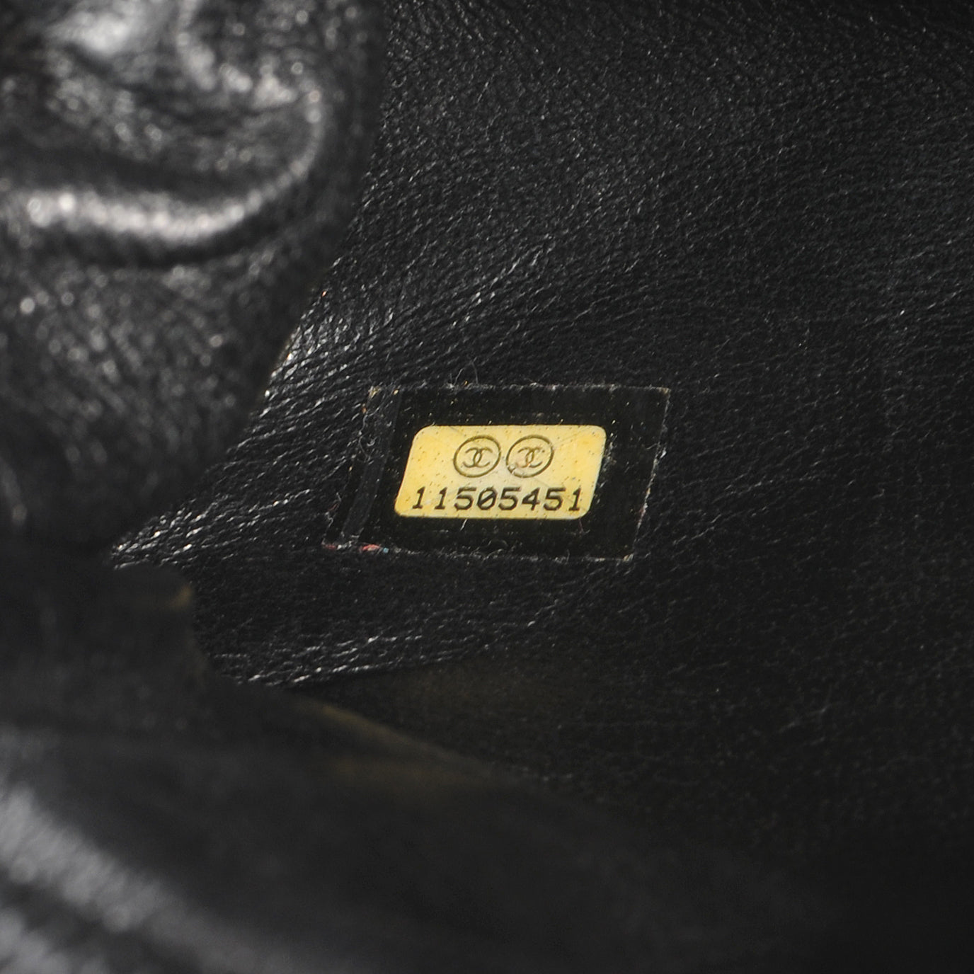 Chanel Caviar Quilted Timeless Clutch Black 6 of 7