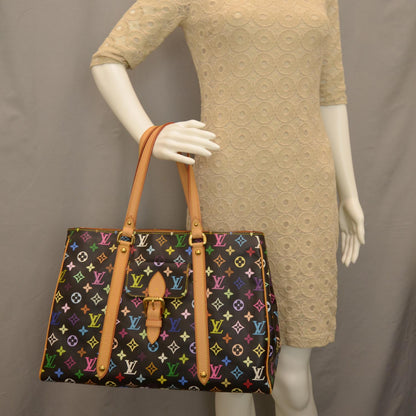 Louis Vuitton Monogram Multicolor Aurelia GM Black 11 of 17
