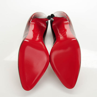 Christian Louboutin Patent Decollette 868 100 Pumps 35.5 Red Karey 5 of 7