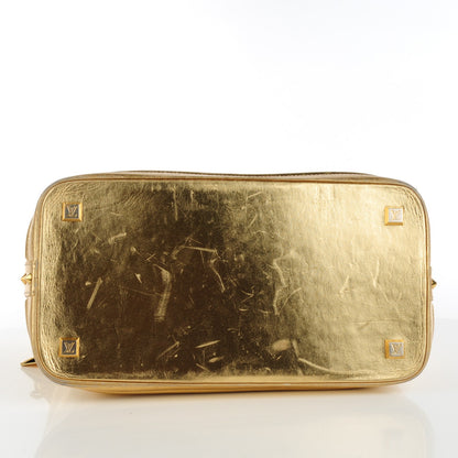 Louis Vuitton Suhali Lockit MM Gold 4 of 10