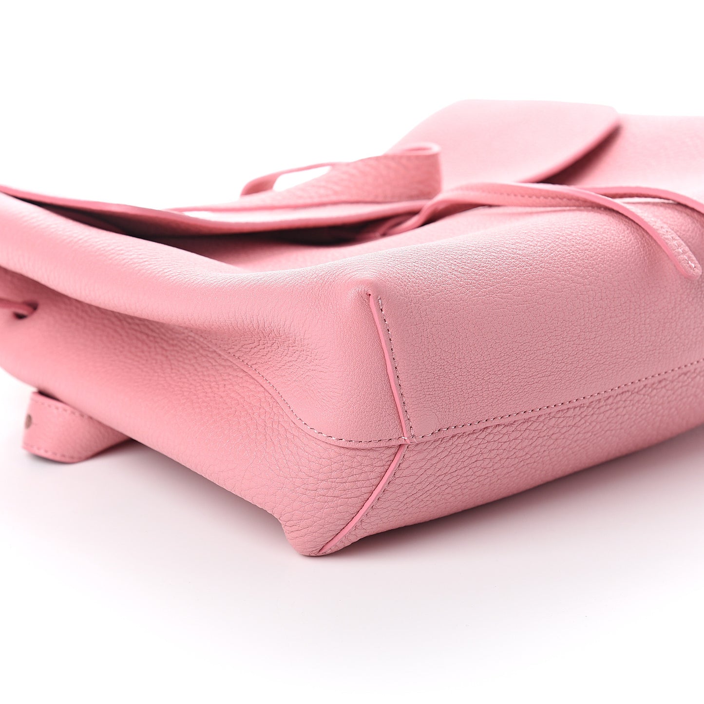 Grained Calfskin Lady Bag Pink