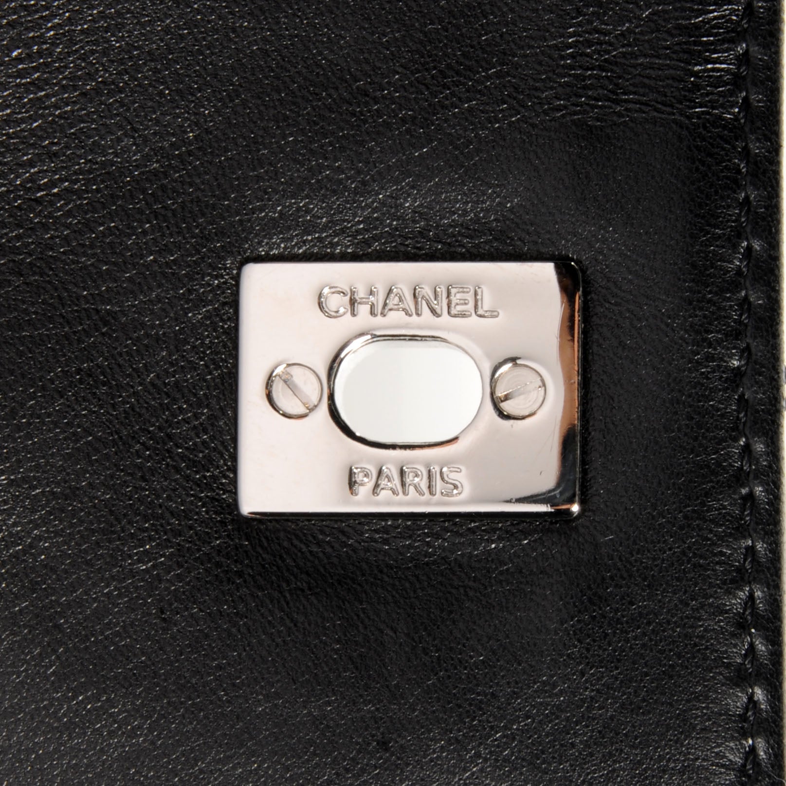 Chanel Vinyl Quilted In the Business Flap Bag Black 9 of 9