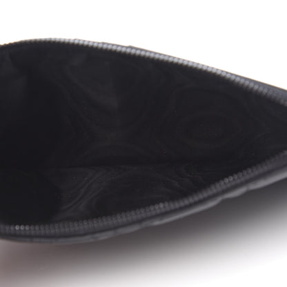 Christian Dior Ultra Matte Calfskin Cannage Large Lady Dior Zip Wallet Black 5 of 8