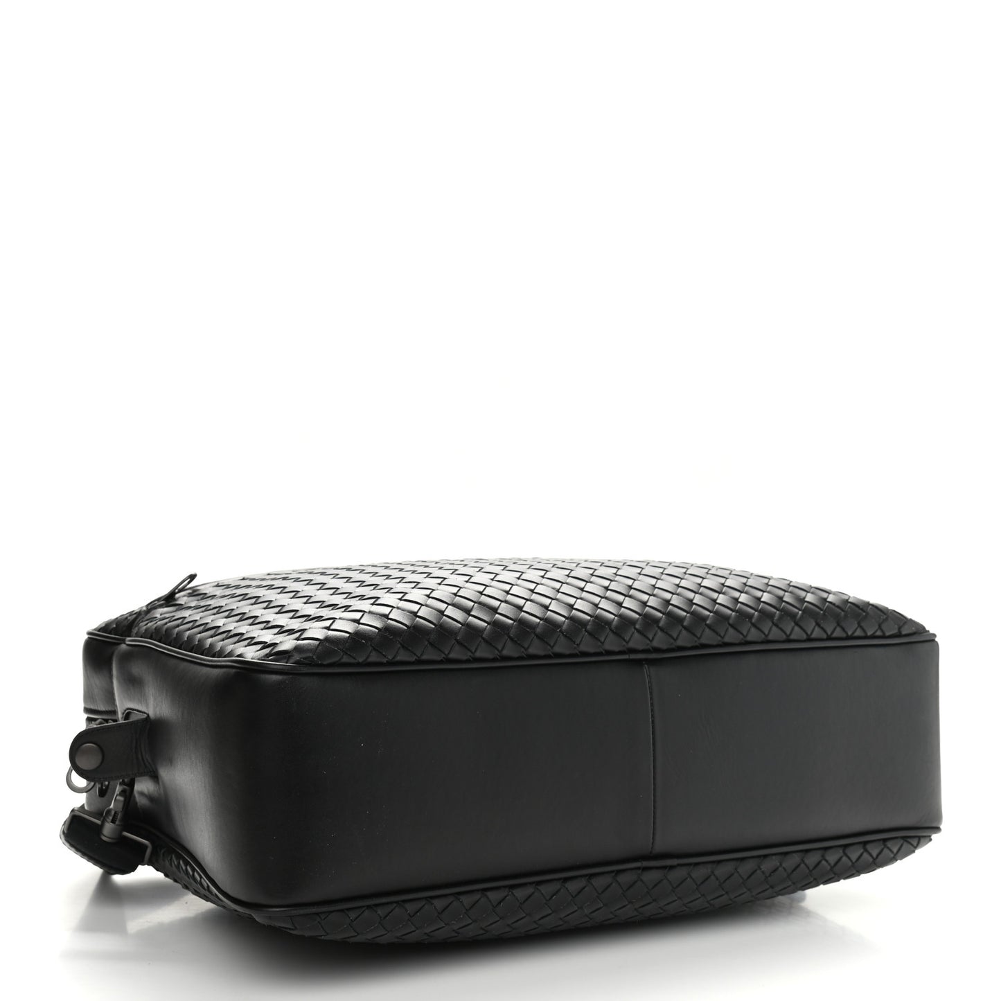 Nappa Intrecciato Briefcase Black
