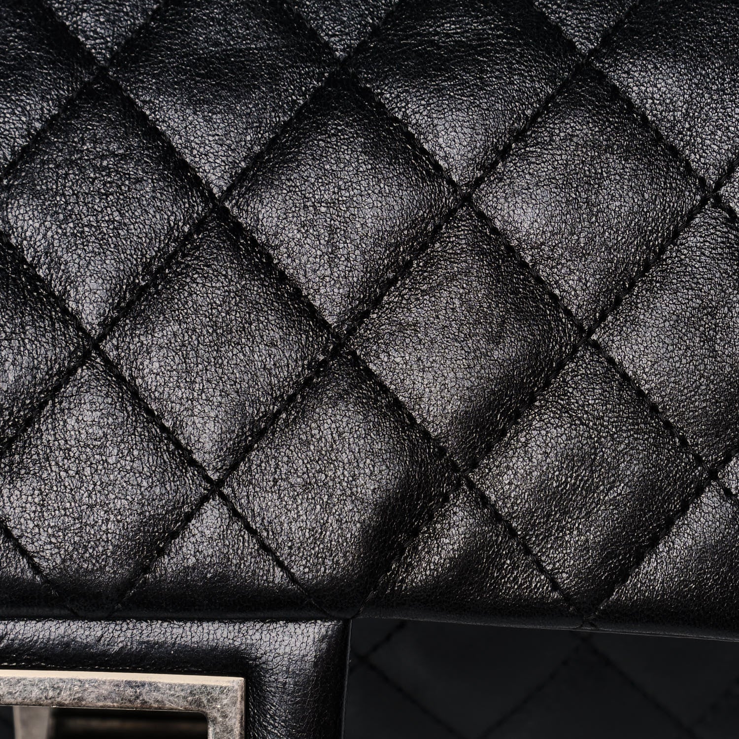 Chanel Lambskin Quilted Medium Hybrid Reissue Flap Black 13 of 14