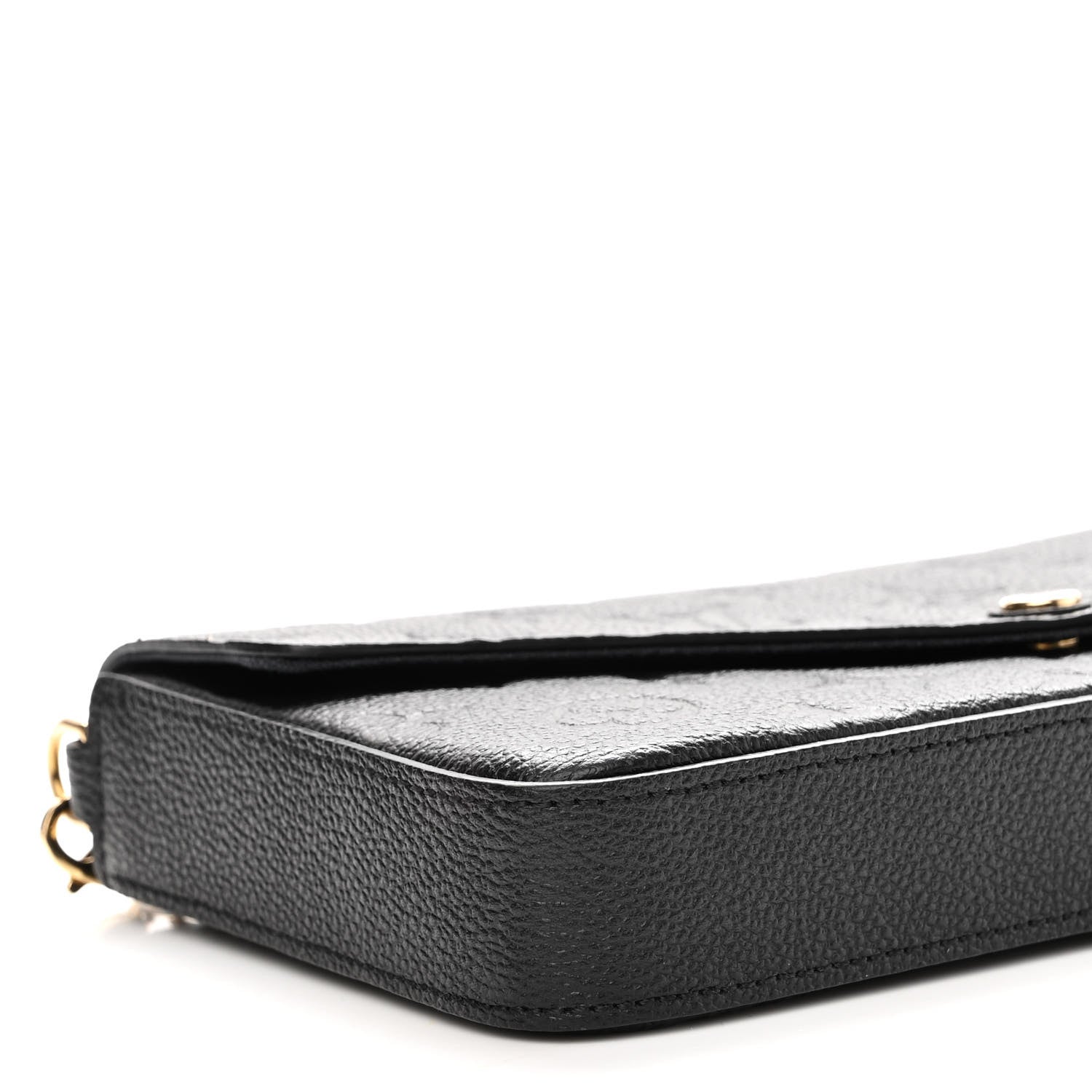 Louis Vuitton Empreinte Pochette Felicie Chain Wallet Black 8 of 9