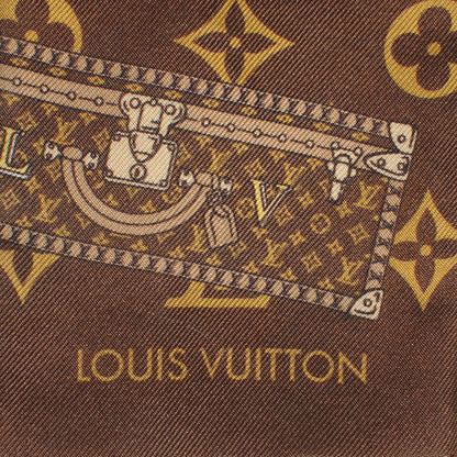 Louis Vuitton Silk Monogram Trunks Bandeau 1 of 5