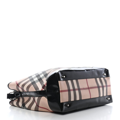 Burberry Nova Check Hobo Black 4 of 21