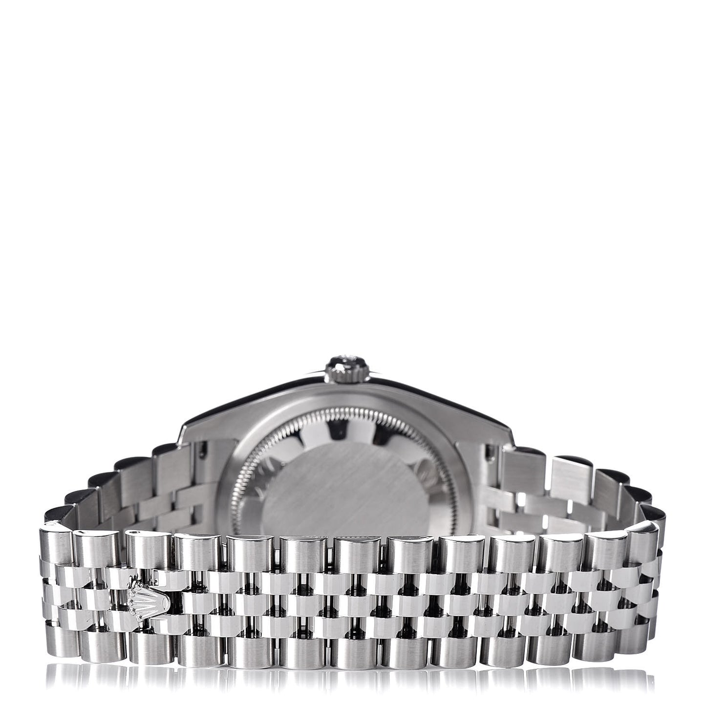 Stainless Steel 18K White Gold Diamond 36mm Oyster Perpetual Datejust Watch Pink Flowers 116244