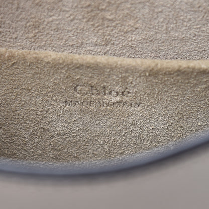 Chloe Calfskin Suede Small Nile Bracelet Bag Motty Grey 6 of 11