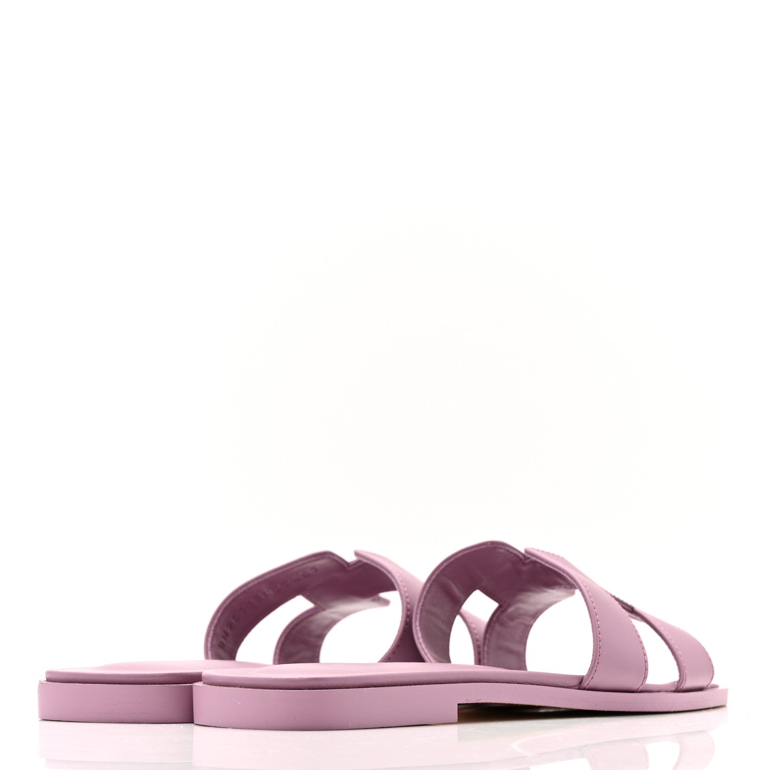 Hermes Calfskin Oran Sandals 40 Bruyère 5 of 9