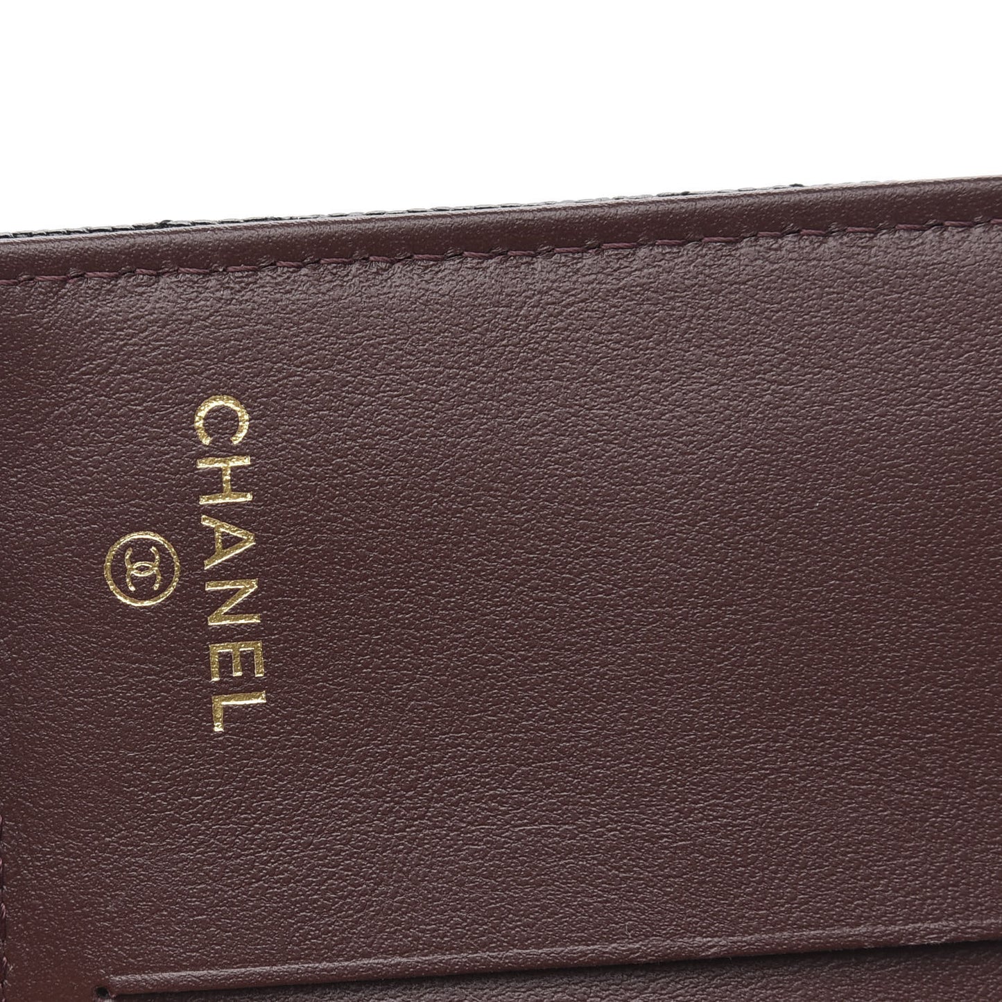Caviar Quilted Card Holder Wallet Black