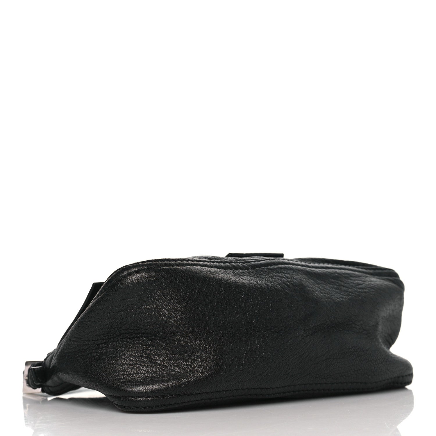 Fendi Nappa Elefante Mini Mama Baguette Black 4 of 9