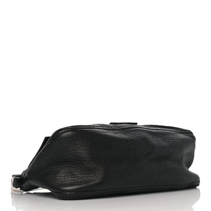 Fendi Nappa Elefante Mini Mama Baguette Black 4 of 9