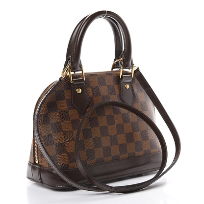 Louis Vuitton Damier Ebene Alma BB 2 of 11