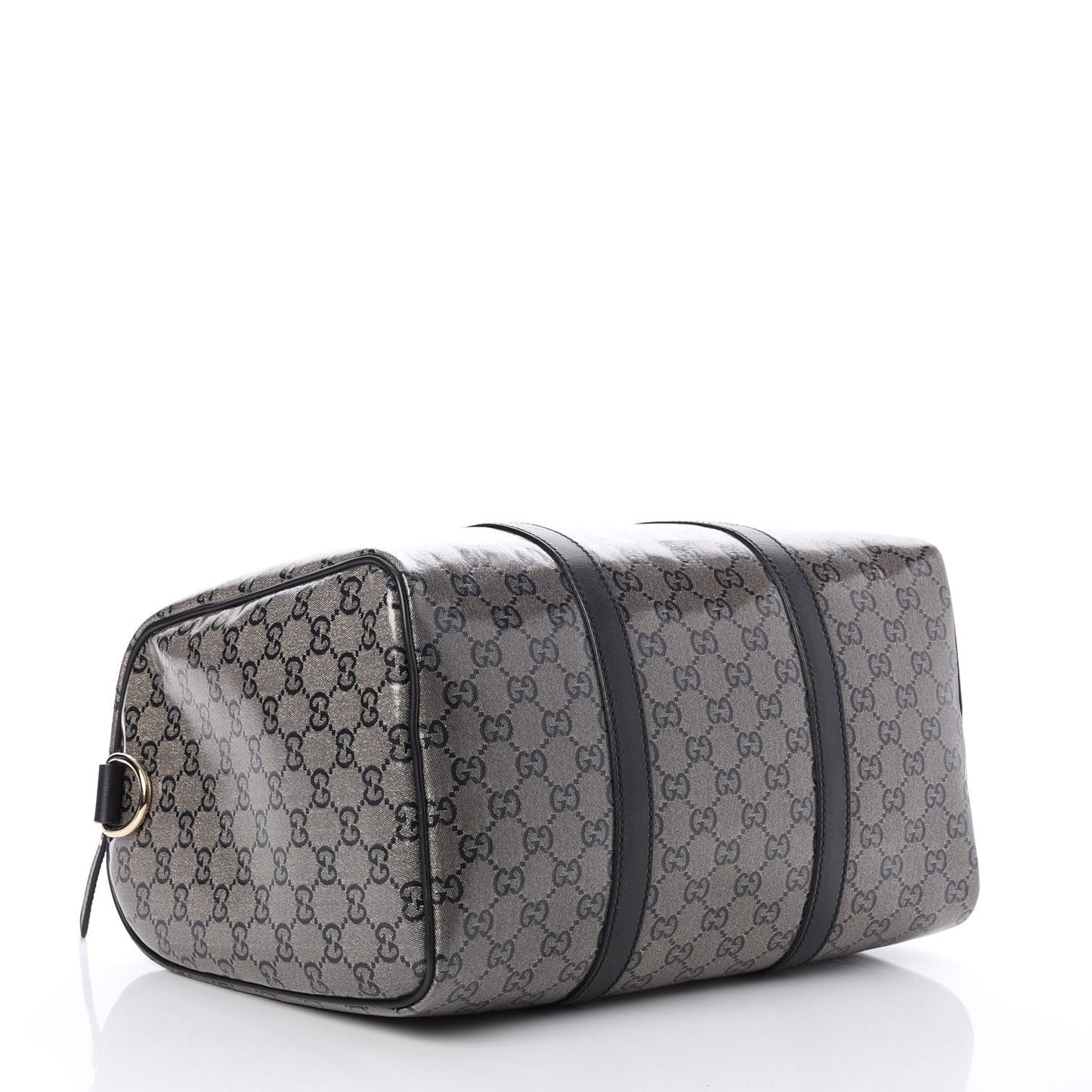 Crystal Monogram Medium Joy Boston Black