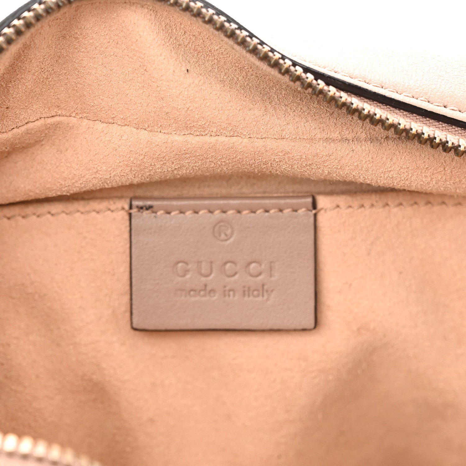 Gucci Calfskin Matelasse Small GG Marmont Chain Shoulder Bag Porcelain Rose 6 of 11