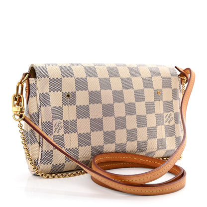 Louis Vuitton Damier Azur Favorite PM 3 of 10