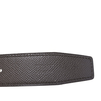 Hermes Epsom Swift 32mm Belt Strap 85 34 Etain Craie 3 of 4