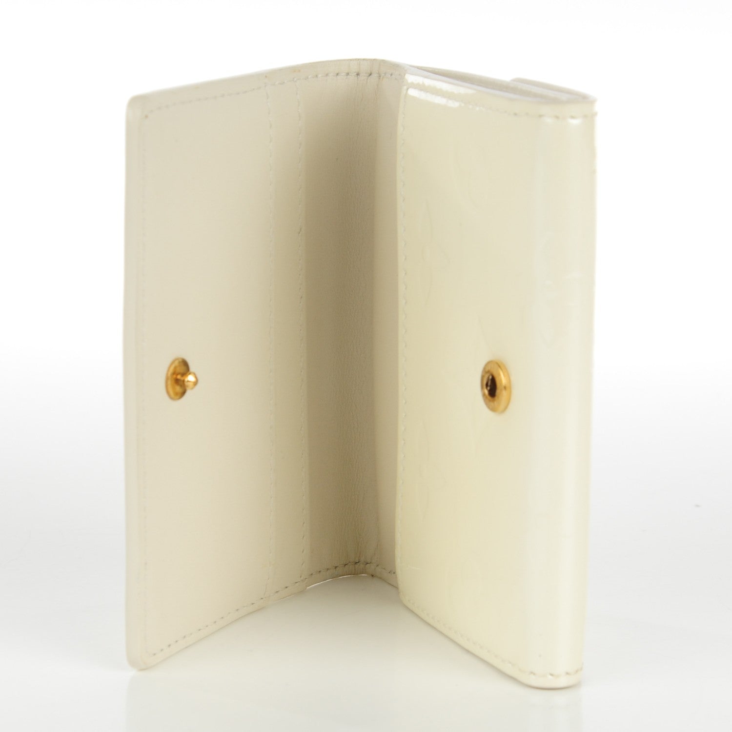 Louis Vuitton Vernis Elise Wallet Perle 8 of 8