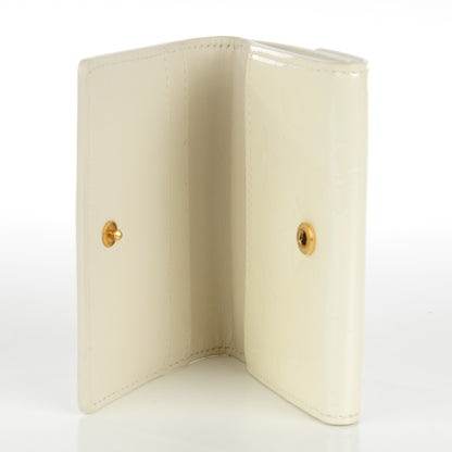 Louis Vuitton Vernis Elise Wallet Perle 8 of 8