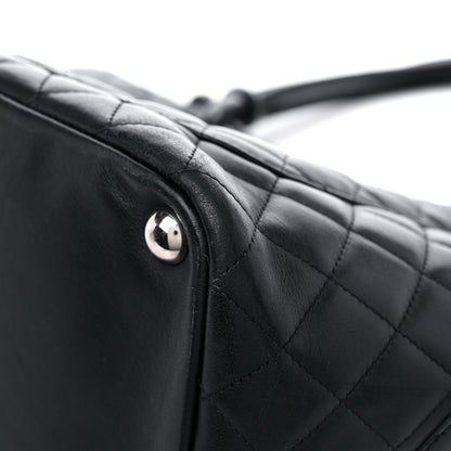 Chanel Calfskin Quilted Large Cambon Tote Black 11 of 16