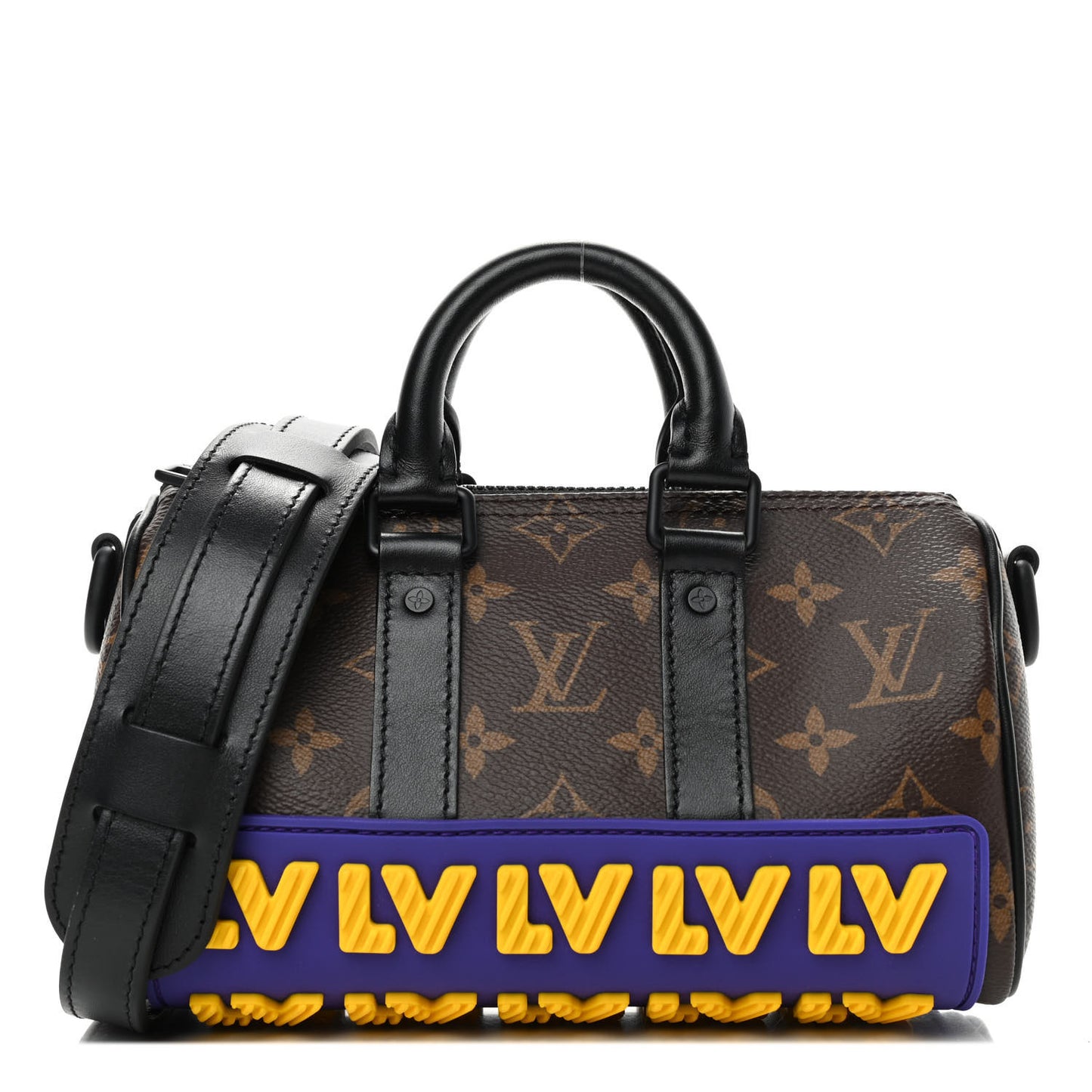 Monogram LV Rubber Keepall XS Multicolor