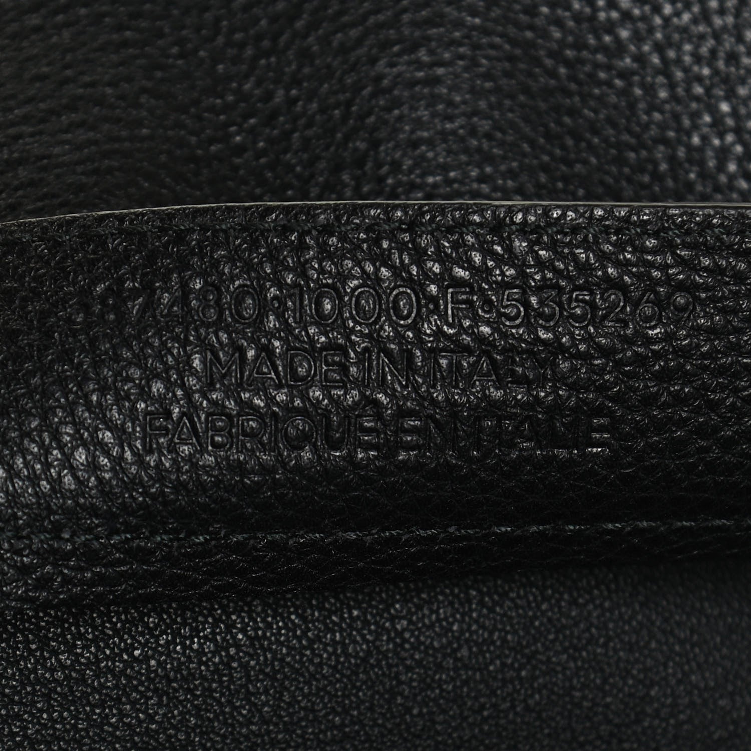 Balenciaga Grained Calfskin Silver Metallic Edge Hardware Papier A4 Tote Black 9 of 11