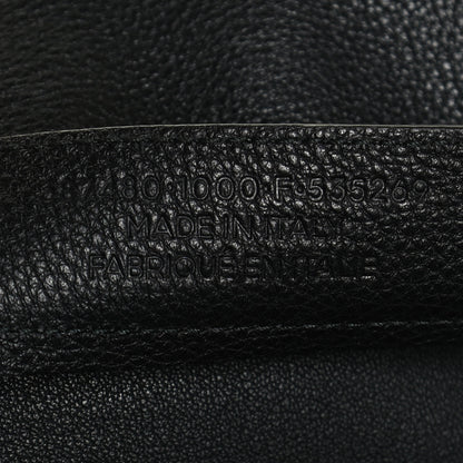 Balenciaga Grained Calfskin Silver Metallic Edge Hardware Papier A4 Tote Black 9 of 11