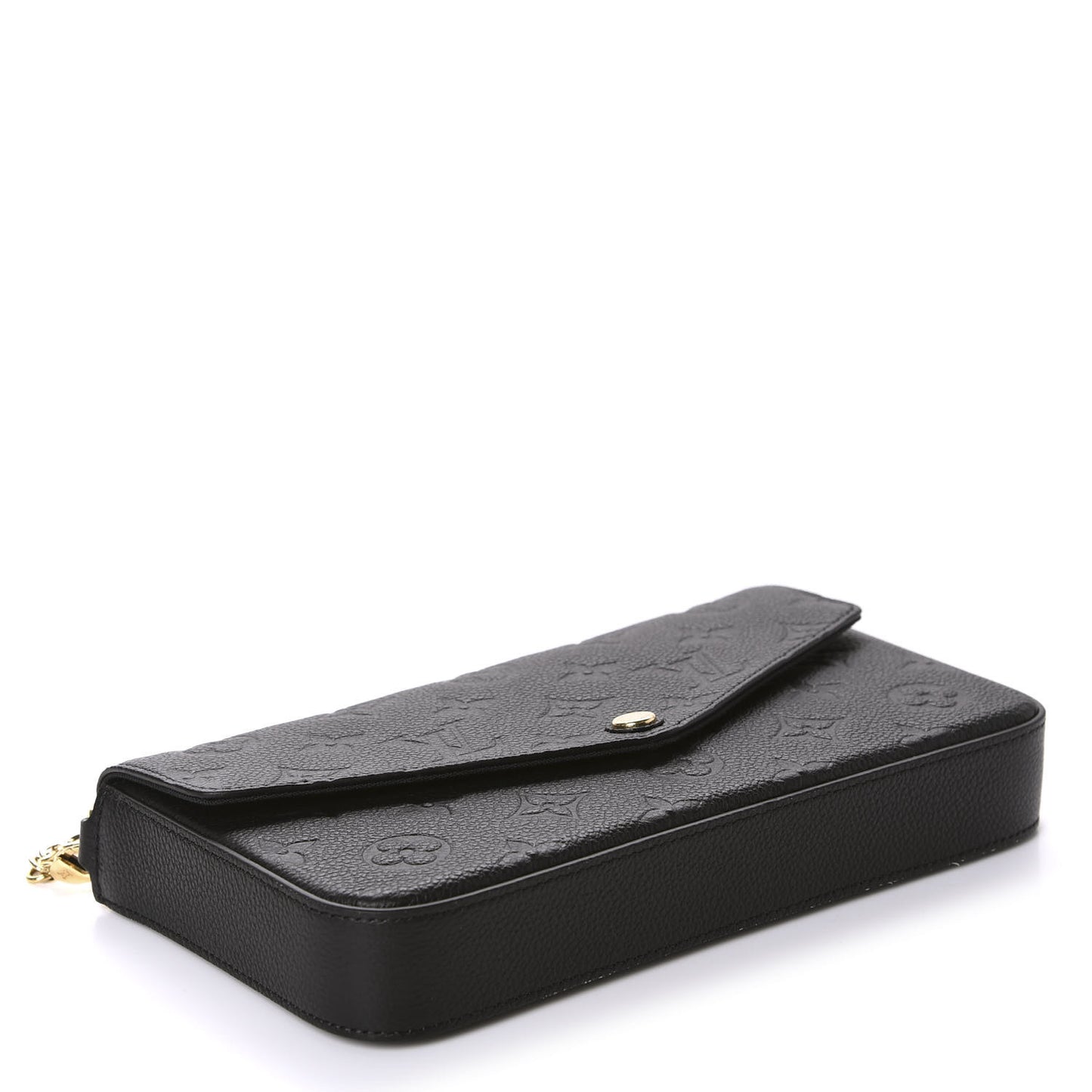 Empreinte Pochette Felicie Chain Wallet Black
