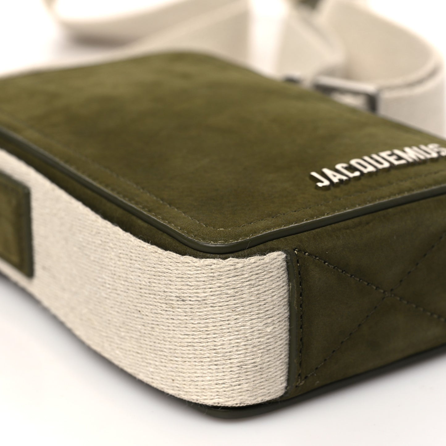 Nubuck Le Cuerda Vertical Dark Khaki