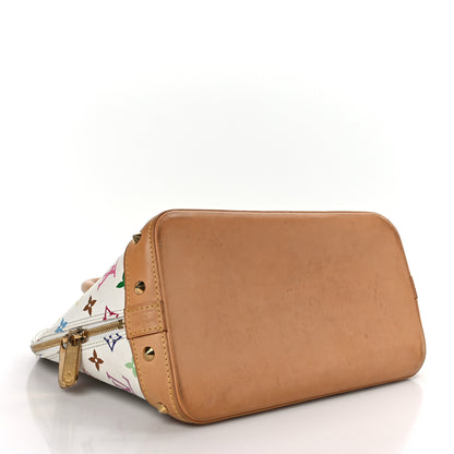 Louis Vuitton Monogram Multicolor Alma White 4 of 8