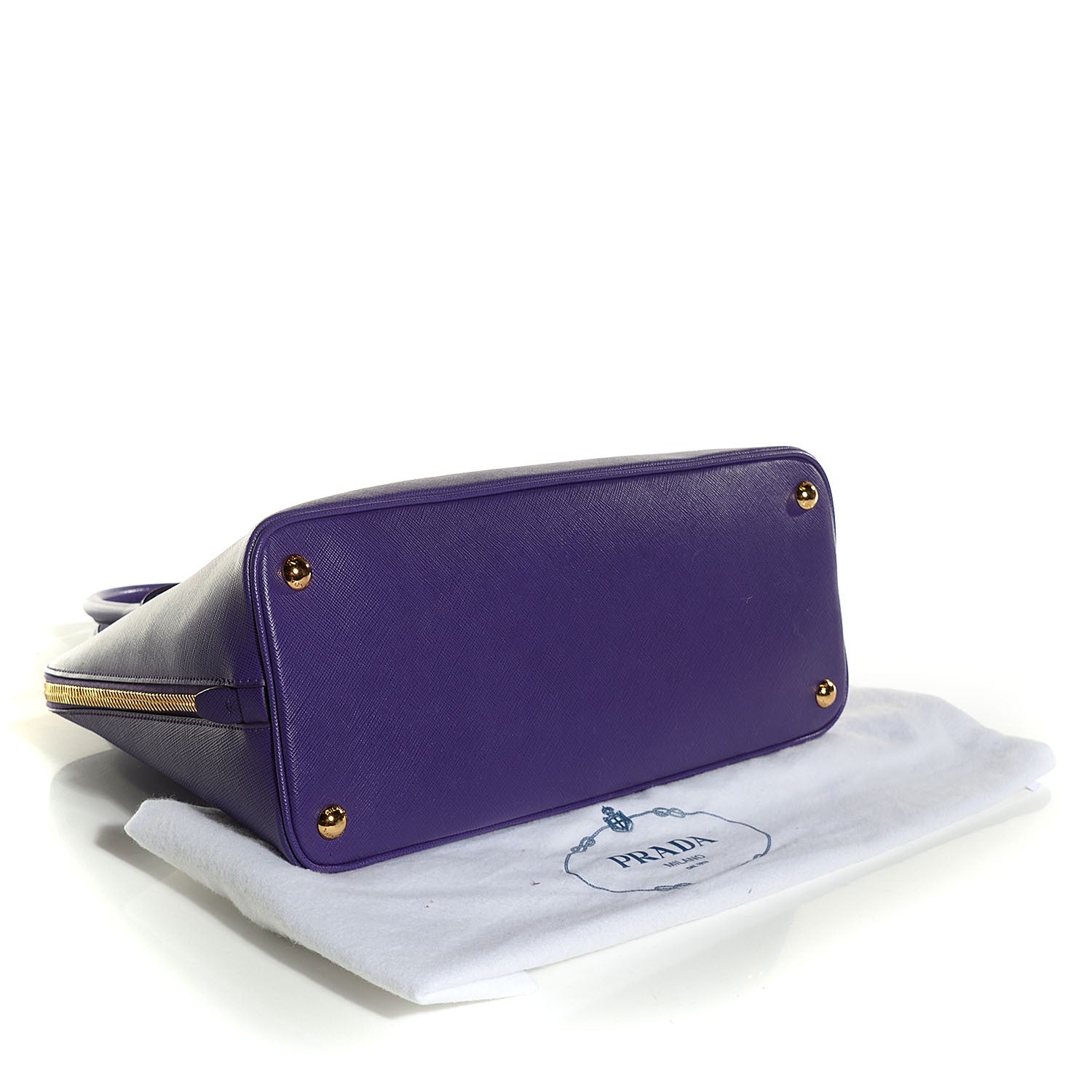Prada Saffiano Lux Medium Promenade Tote Viola 4 of 10