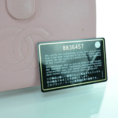 Chanel Caviar CC Clutch Wallet Pink 4 of 5