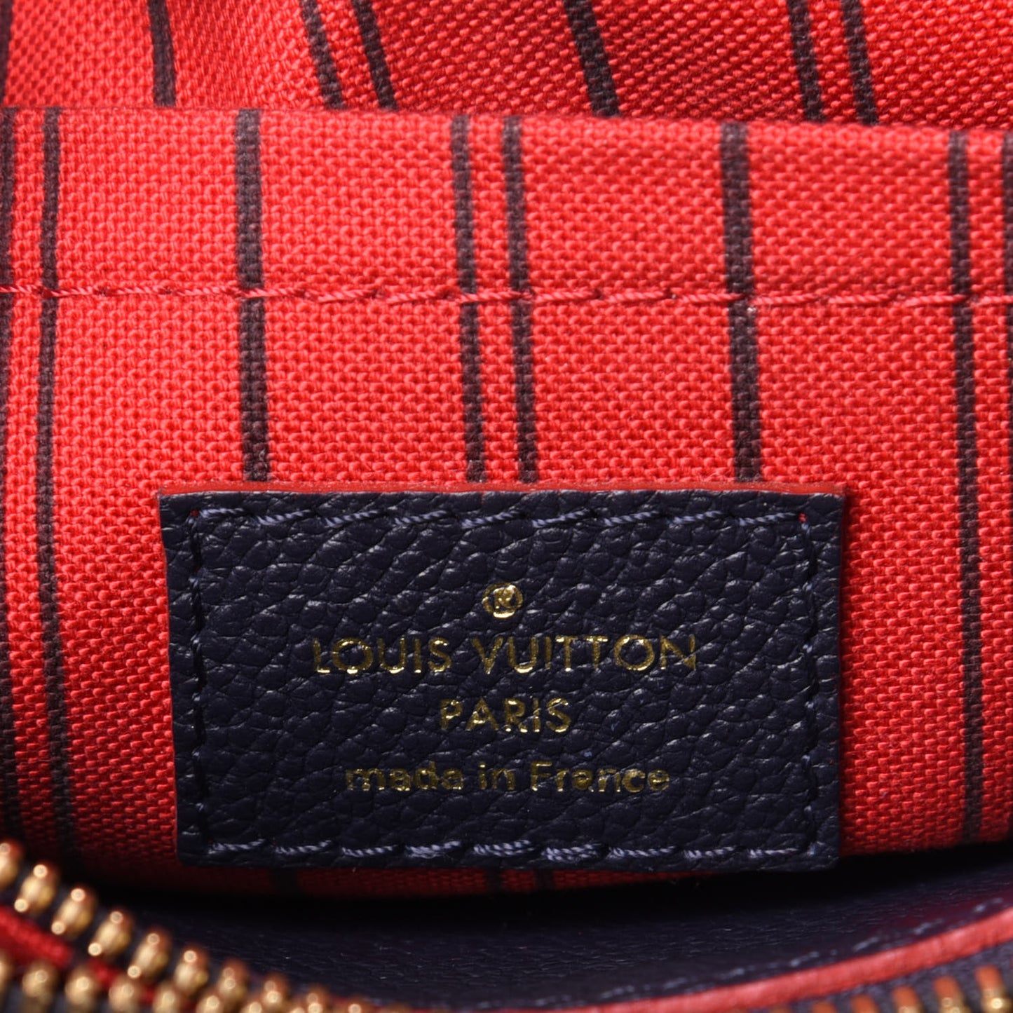 Empreinte Montaigne BB Marine Rouge
