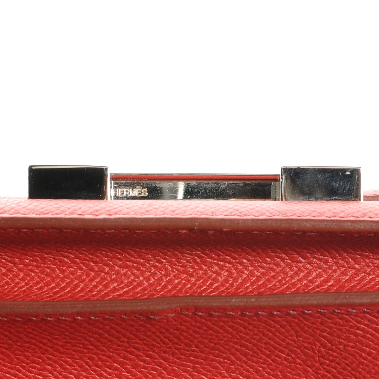 Hermes Epsom Constance 18 Vermillion 8 of 8