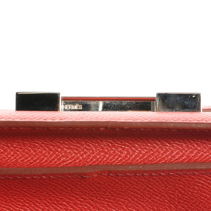 Hermes Epsom Constance 18 Vermillion 8 of 8