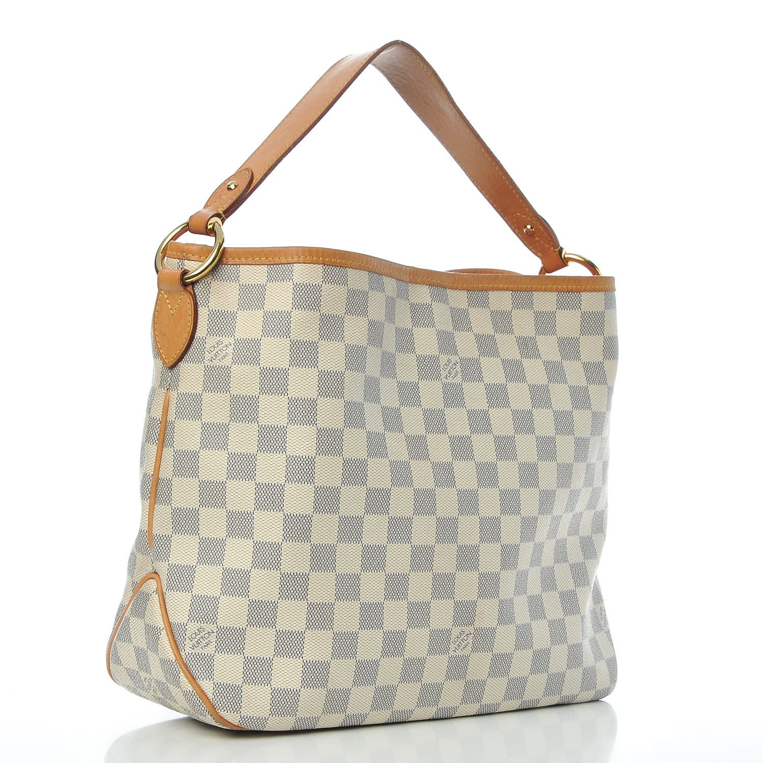 Louis Vuitton Damier Azur Delightful PM Pink 3 of 12