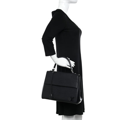 Louis Vuitton Epi Cluny BB Black 2 of 11