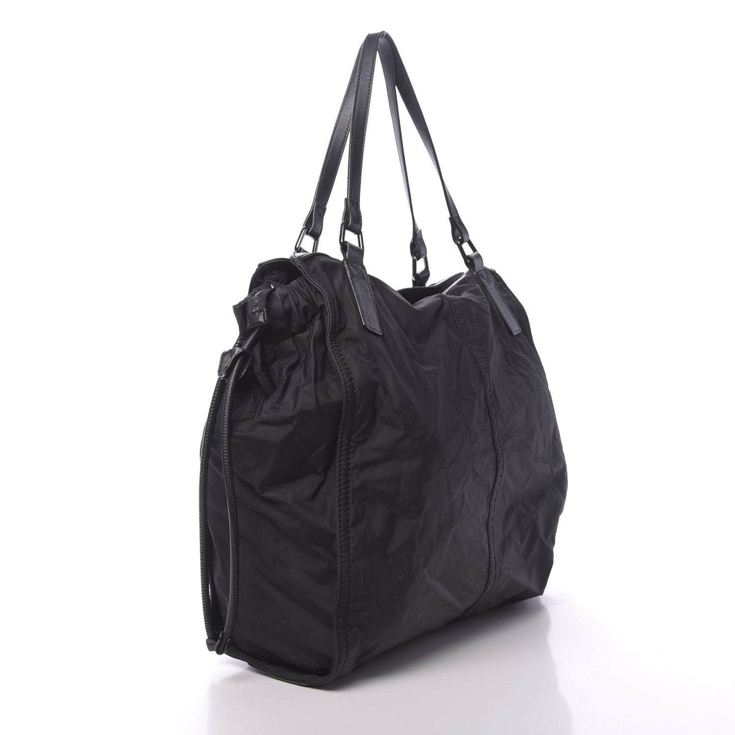 Nylon Buckleigh Packable Tote Black