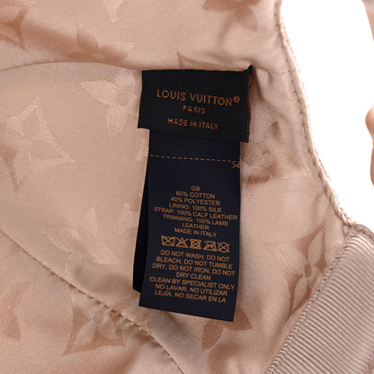 Louis Vuitton Cotton Monogram Jacquard Be My Cap Beige 8 of 9