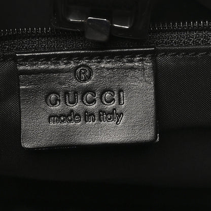 Gucci Monogram Bardot Shoulder Bag Black 6 of 10