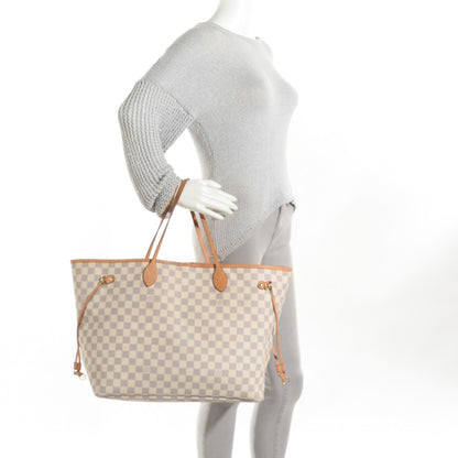 Louis Vuitton Damier Azur Neverfull GM 2 of 7