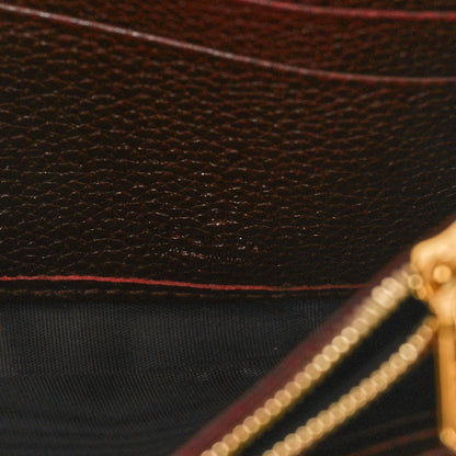 Gucci Grainy Calfskin Zumi Continental Wallet Vintage Bordeaux 6 of 8