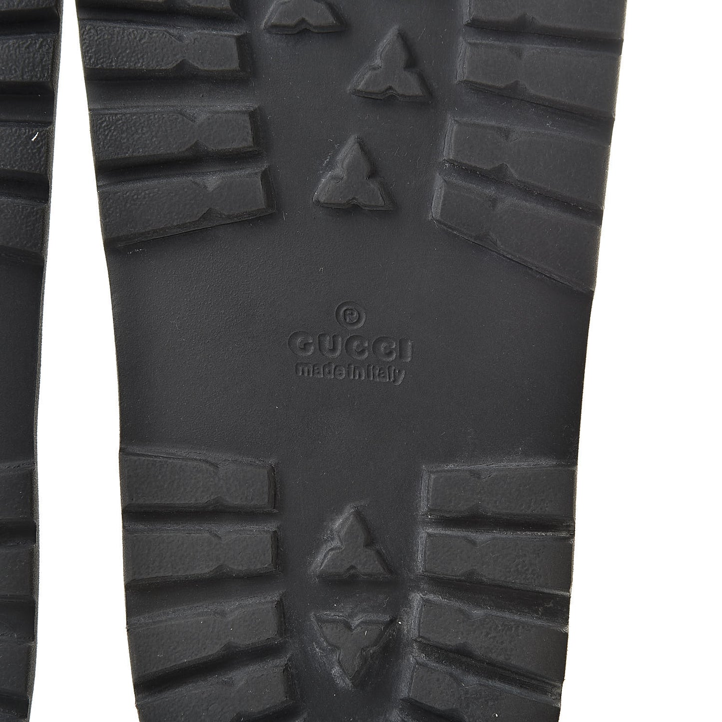 Rubber Web Mens Lug Sole Slide Sandals 9 Black Green Red